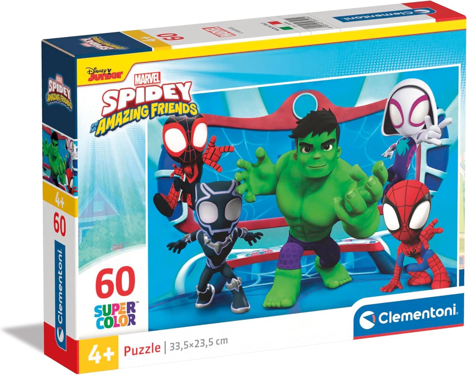 CLEMENTONI 60 el. Super Kolor Marvel Spidey [PUZZLE]