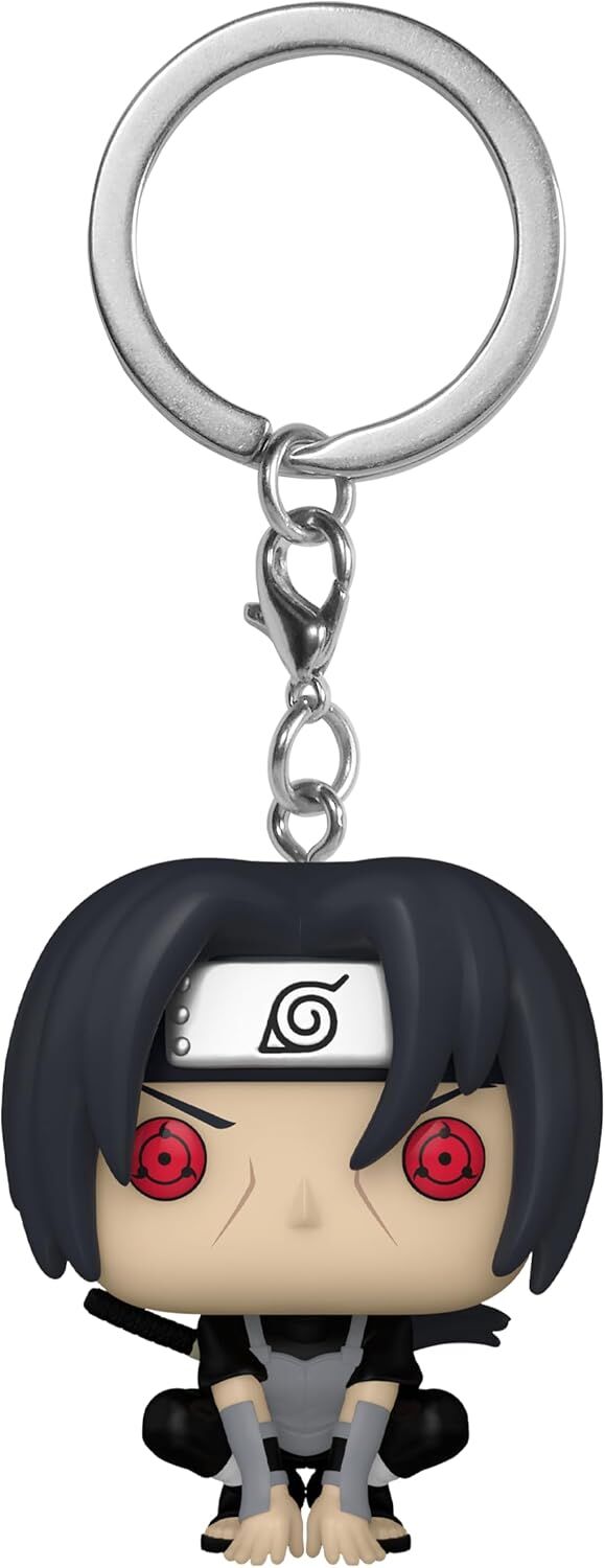 Funko Pop! Anahtarlık: Naruto - Itachi Uchiha - (Moonlit) - Vinil Mini Figür Koleksiyon Orijinal Anahtarlık - Çorap Dolgusu - Hediye Fikri - Resmi Ürün - Anime Hayranları - Mini figür