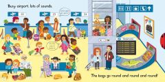 Busy Airport (Kapak Resmi değişebilir): A Push, Pull, Slide Book