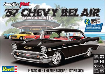 Revell 11529 1957 Chevy Bel Air, Çok Renkli