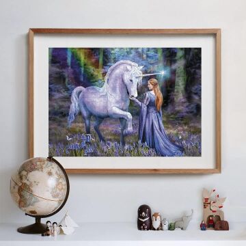 Clementoni - 1500 Parça Anne Stokes Yetişkin Puzzle - Bluebell Woods