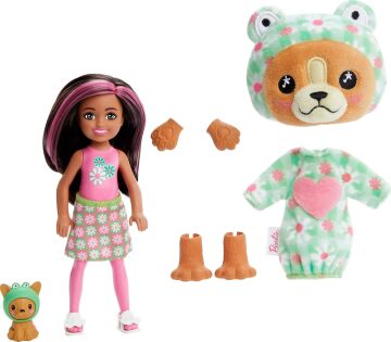 Barbie Chelsea Cutie Reveal Şirin Kostümler Serisi, Köpekçik, Oyuncak