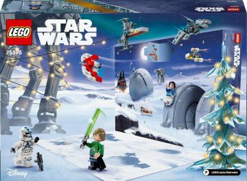 LEGO Star Wars 2024 Yılbaşı Takvimi 75395, 6 Yaş ve Üzeri Çocuklar için İnşa Edilebilen Yılbaşı Temalı Yaratıcı Oyuncak Yapım Seti (368 Parça)