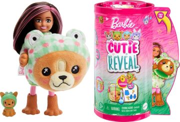 Barbie Chelsea Cutie Reveal Şirin Kostümler Serisi, Köpekçik, Oyuncak
