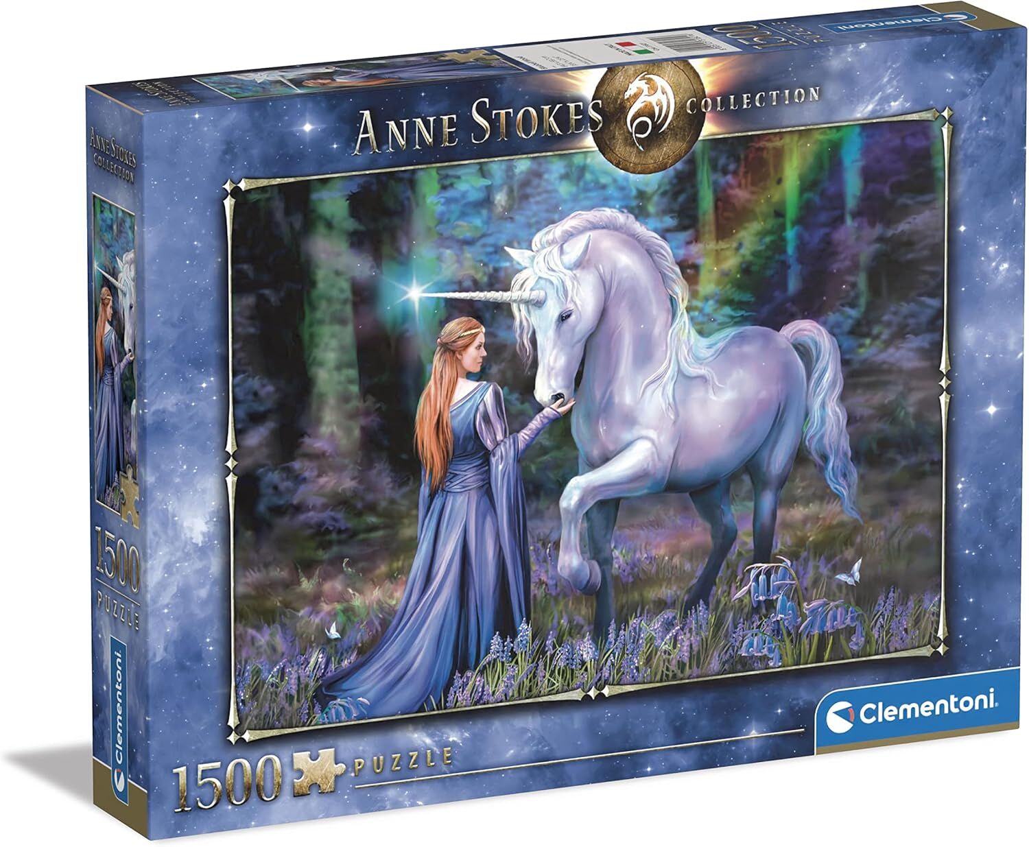 Clementoni - 1500 Parça Anne Stokes Yetişkin Puzzle - Bluebell Woods