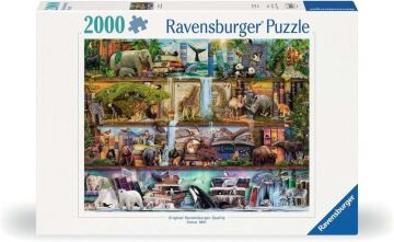 Ravensburger 2000 Parça Puzzle Wild Animals (166527)