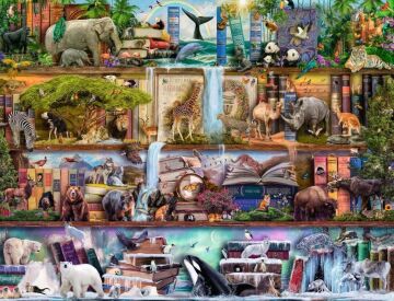 Ravensburger 2000 Parça Puzzle Wild Animals (166527)