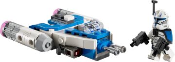 LEGO Star Wars: Klon Savaşları Yüzbaşı Rex Y-Wing Mikro Savaşçı 75391-6 Yaş ve Üzeri Çocuklar için Yaratıcı Oyuncak Yapım Seti (99 Parça)