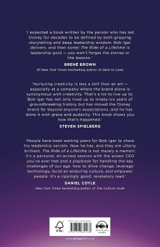The Ride of a Lifetime: Lessons in Creative Leadership from 15 Years as CEO of the Walt Disney Company