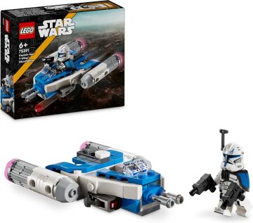 LEGO Star Wars: Klon Savaşları Yüzbaşı Rex Y-Wing Mikro Savaşçı 75391-6 Yaş ve Üzeri Çocuklar için Yaratıcı Oyuncak Yapım Seti (99 Parça)