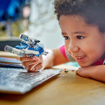 LEGO Star Wars: Klon Savaşları Yüzbaşı Rex Y-Wing Mikro Savaşçı 75391-6 Yaş ve Üzeri Çocuklar için Yaratıcı Oyuncak Yapım Seti (99 Parça)