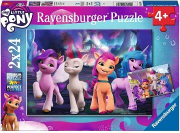 Ravensburger Ravensburger 2x24 Parçalı Puzzle My Little Pony