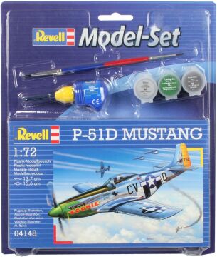 Revell Model Set P-51D Mustang - 1:72-64148