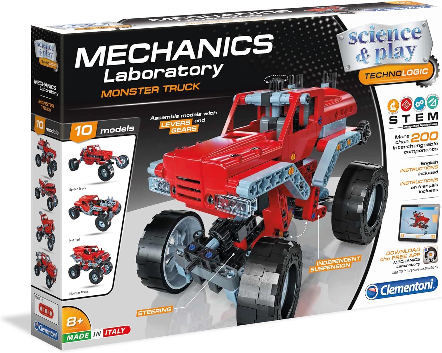 75038TR Mekanik Laboratuvarı - Canavar Kamyonlar +8 yaş