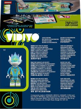 LEGO VIDIYO Alien DJ BeatBox 43104 Yapım Seti Oyuncağı (73 Parça), Çocukları Kendi Müzik Videolarını Yönetmeye ve Oynamaya Teşvik Edin