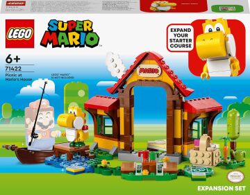 LEGO Super Mario Mario’nun Evinde Piknik Ek Macera Seti 71422 (259 Parça)