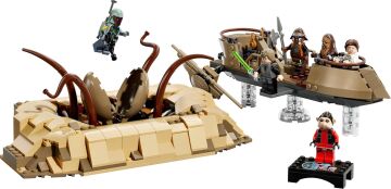 LEGO Star Wars: Jedi’ın Dönüşü Çöl Skiff’i ve Sarlacc Çukuru 75396-9 Yaş ve Üzeri Star Wars Sevenler İçin Oyuncak Araç Yapım Seti (558 Parça)
