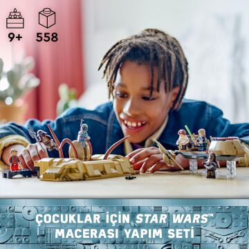 LEGO Star Wars: Jedi’ın Dönüşü Çöl Skiff’i ve Sarlacc Çukuru 75396-9 Yaş ve Üzeri Star Wars Sevenler İçin Oyuncak Araç Yapım Seti (558 Parça)