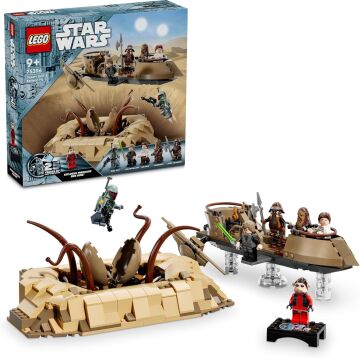 LEGO Star Wars: Jedi’ın Dönüşü Çöl Skiff’i ve Sarlacc Çukuru 75396-9 Yaş ve Üzeri Star Wars Sevenler İçin Oyuncak Araç Yapım Seti (558 Parça)
