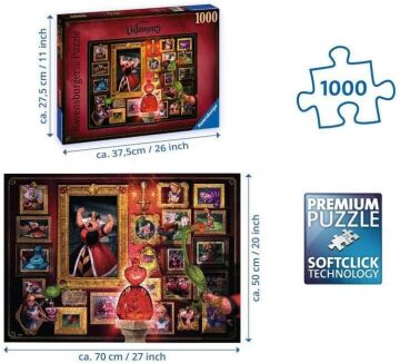 Ravensburger Villainous Hearts Yapboz, 1000 Parça
