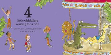 Roald Dahl’s 123: (Counting Board Book): (A Counting Board Book)
