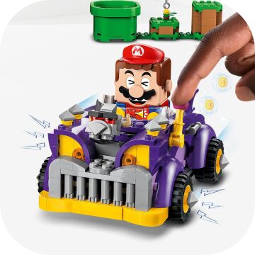 LEGO Super Mario Bowser’ın Büyük Arabası Ek Macera Seti 71431-8 Yaş ve Üzeri Super Mario Hayranları İçin Koleksiyonluk Yaratıcı Oyuncak Yapım Seti (458 Parça)