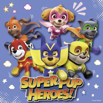 Ravensburger 3x49p Puz Paw Patrol, Çok Renkli