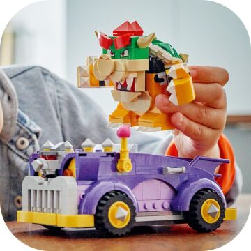 LEGO Super Mario Bowser’ın Büyük Arabası Ek Macera Seti 71431-8 Yaş ve Üzeri Super Mario Hayranları İçin Koleksiyonluk Yaratıcı Oyuncak Yapım Seti (458 Parça)