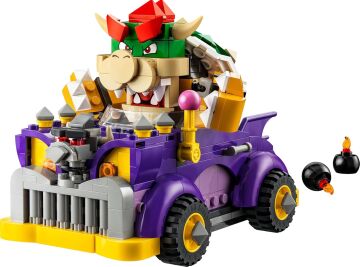 LEGO Super Mario Bowser’ın Büyük Arabası Ek Macera Seti 71431-8 Yaş ve Üzeri Super Mario Hayranları İçin Koleksiyonluk Yaratıcı Oyuncak Yapım Seti (458 Parça)