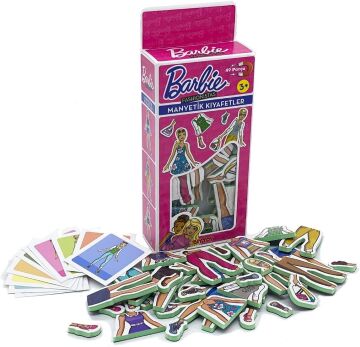 Barbie Magnet Kıyafet Giydirme Oyunu