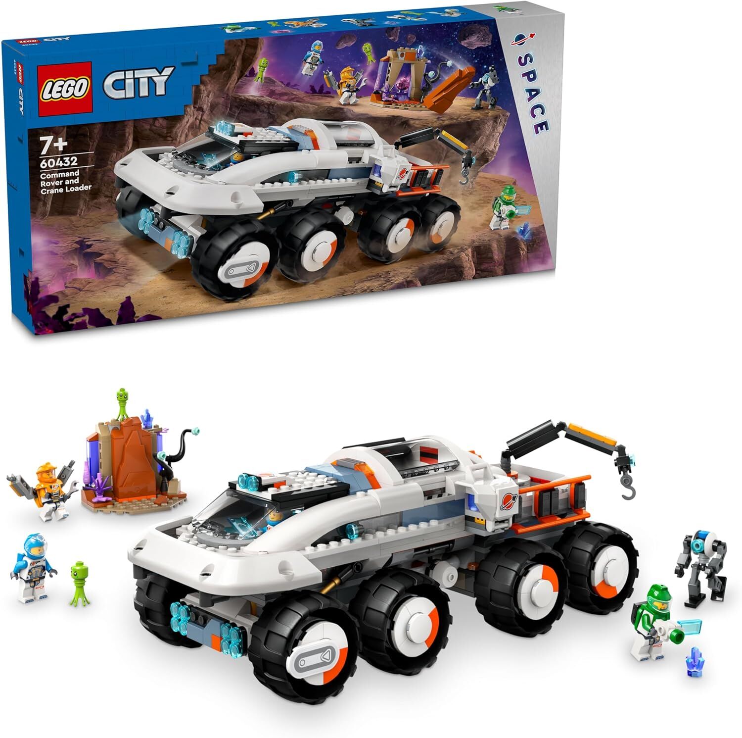 60432 LEGO® City Komuta Aracı ve Yükleyici Vinç