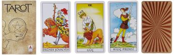 Tarot 78 Kart ve Kitap (Ahşap Kutulu): 78 Kart ve Tarot Kitabı