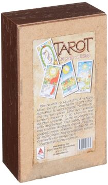 Tarot 78 Kart ve Kitap (Ahşap Kutulu): 78 Kart ve Tarot Kitabı