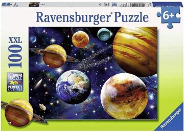 Ravensburger 109043 Space 100 Parça Puzzle, Çok Renkli