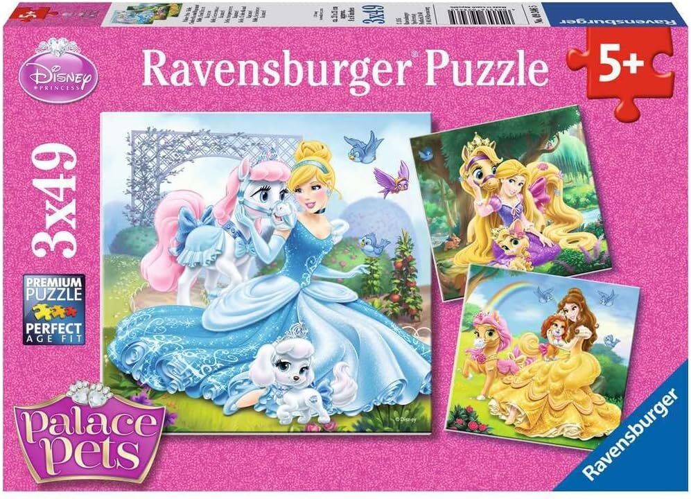Ravensburger RPK093465 Çocuk Yapboz, Belle Sindrealla Rapunzel