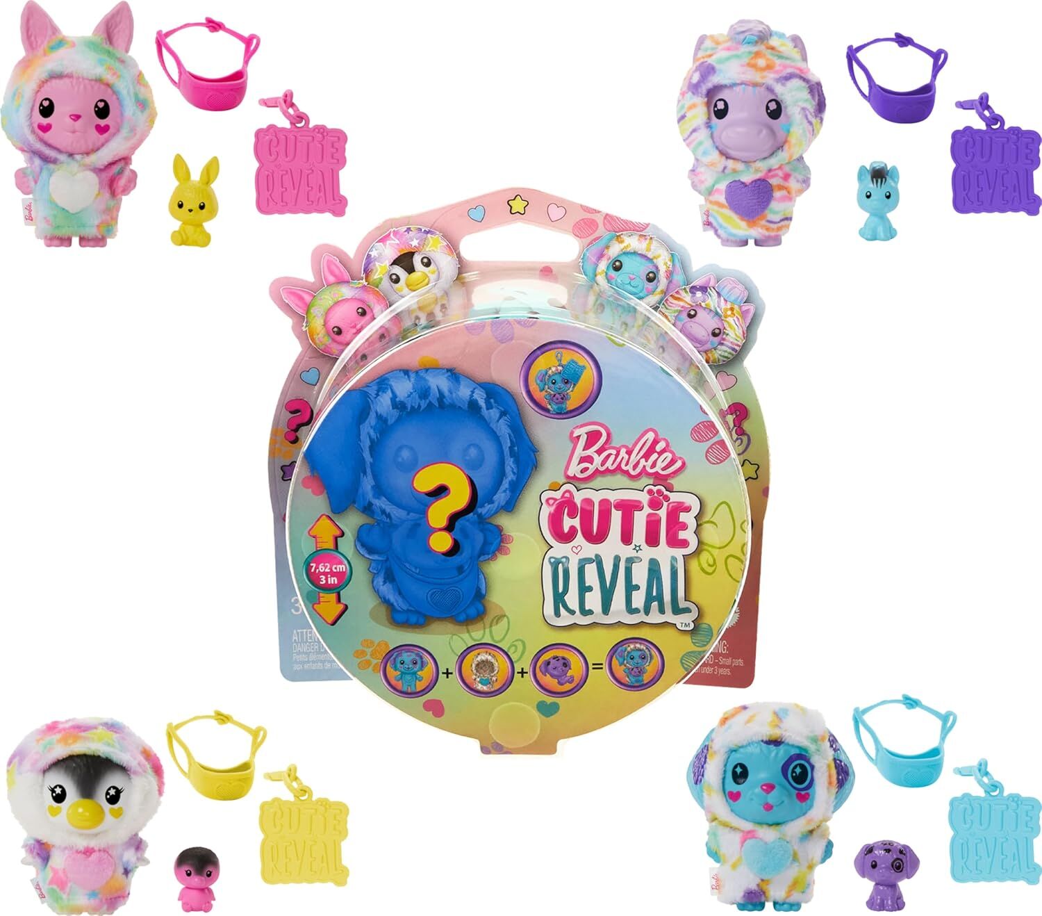 Barbie Cutie Reveal Hayvan Dostlar Serisi Sürpriz Paket HRK47