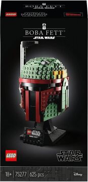 LEGO Star Wars Boba Fett Kaskı 75277 - Star Wars Seven Yetişkinler için Koleksiyonluk Yaratıcı Model Yapım Seti (625 Parça)