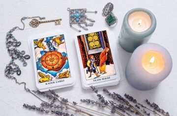 Tarot 78 Kart ve Yorum Kitabı Karton Kutulu