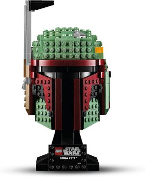 LEGO Star Wars Boba Fett Kaskı 75277 - Star Wars Seven Yetişkinler için Koleksiyonluk Yaratıcı Model Yapım Seti (625 Parça)