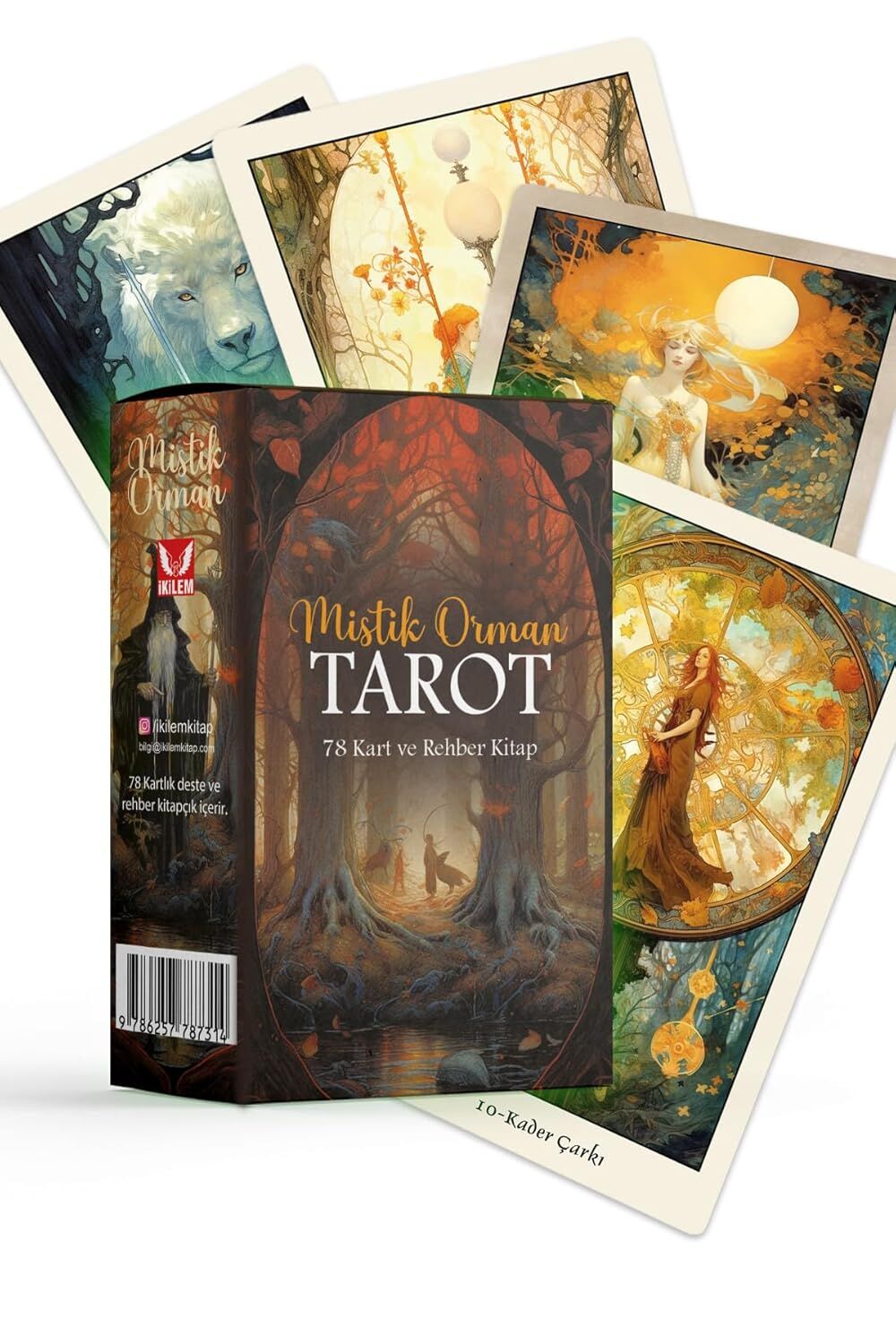 Mistik Orman Tarot / 78 Kart ve Rehber Kitapçık