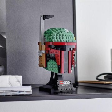 LEGO Star Wars Boba Fett Kaskı 75277 - Star Wars Seven Yetişkinler için Koleksiyonluk Yaratıcı Model Yapım Seti (625 Parça)