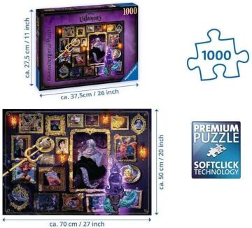 Ravensburger Villainous Ursula Yapboz, 1000 Parça