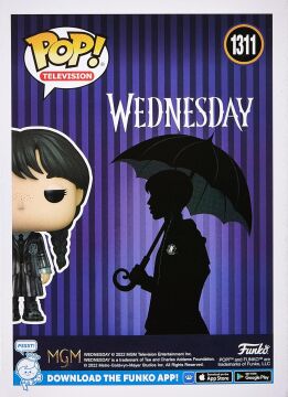 Funko Pop Çarşamba Addams 1311 Metalik Sıcak Konuya Özel