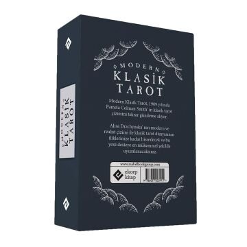 Ekorp Kitap Mini Modern Klasik Tarot, Arthur Edward Waite, 78 Kartlık Deste ve 32 Sayfa Rehber Kitapçık