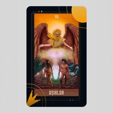 Ekorp Kitap Mini Modern Klasik Tarot, Arthur Edward Waite, 78 Kartlık Deste ve 32 Sayfa Rehber Kitapçık