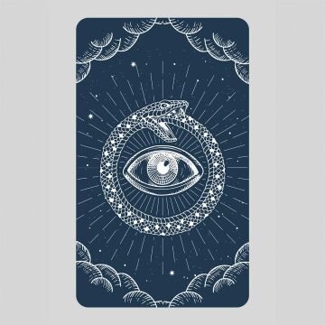 Ekorp Kitap Mini Modern Klasik Tarot, Arthur Edward Waite, 78 Kartlık Deste ve 32 Sayfa Rehber Kitapçık