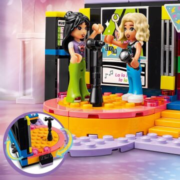 LEGO Friends Karaoke Müzik Partisi 42610-6 Yaş ve Üzeri Çocuklar için Sahne İçeren Yaratıcı Oyuncak Yapım Seti (196 Parça)