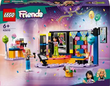 LEGO Friends Karaoke Müzik Partisi 42610-6 Yaş ve Üzeri Çocuklar için Sahne İçeren Yaratıcı Oyuncak Yapım Seti (196 Parça)