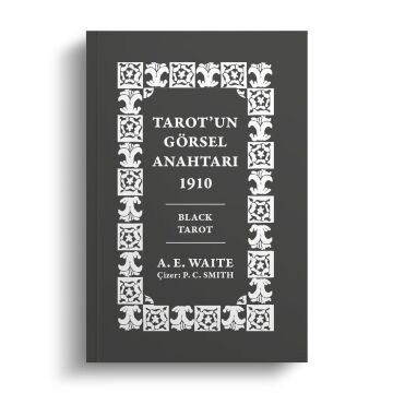 Ekorp Kitap Black Tarot, Arthur Edward Waite, 78 Kartlık Deste ve 96 Sayfa Rehber Kitap