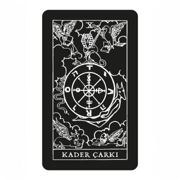 Ekorp Kitap Black Tarot, Arthur Edward Waite, 78 Kartlık Deste ve 96 Sayfa Rehber Kitap